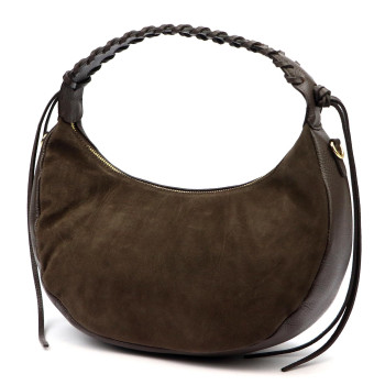 Kožená kabelka Luka hnědá KZ2259811