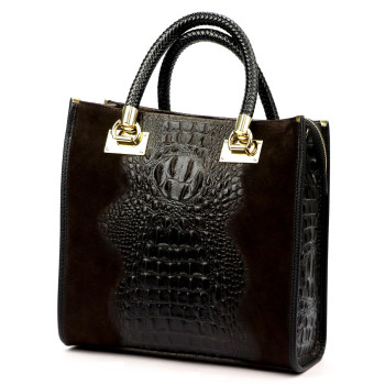 Kožená kabelka Luka hnědá KZ2260171