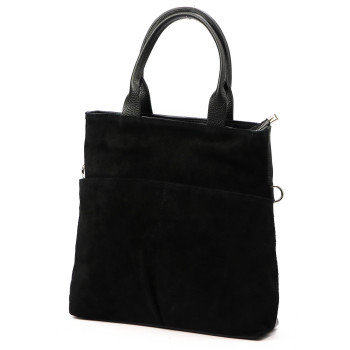 Kožená kabelka Luka černá KZ2260151