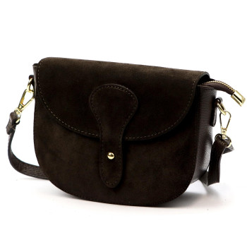 Kožená kabelka Luka hnědá KZ2260154