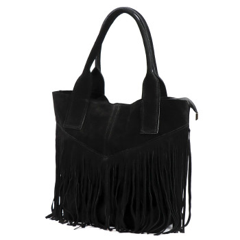 Kožená kabelka Luka černá KZ2258642