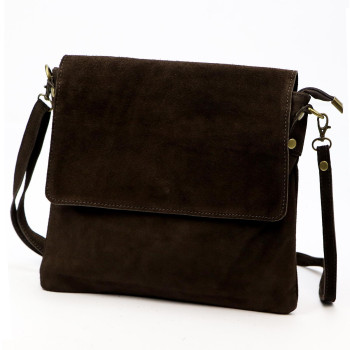 Kožená kabelka Luka hnědá KZ2260019