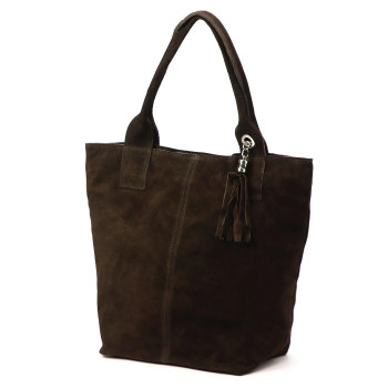 Kožená kabelka Luka hnědá KZ2260149