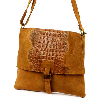 Kožená kabelka Luka hnědá KZ2260217