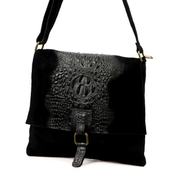 Kožená kabelka Luka černá KZ2260232