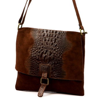 Kožená kabelka Luka hnědá KZ2260233