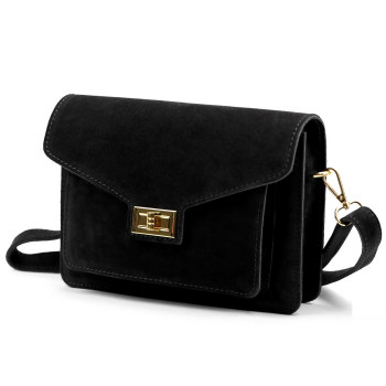 Kožená kabelka Luka černá KZ2260083