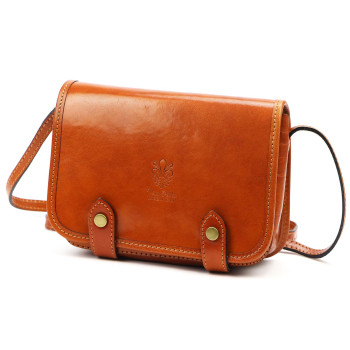 Kožená kabelka Florence hnědá KZ2260212