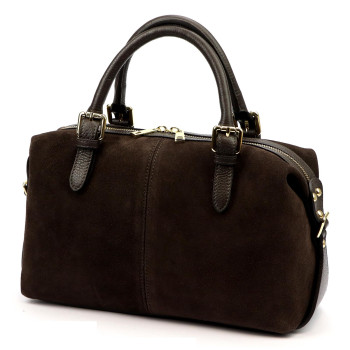 Kožená kabelka Luka hnědá KZ2260220