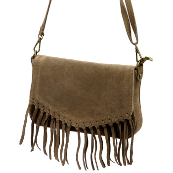 Kožená kabelka Luka mokka KZ2259401