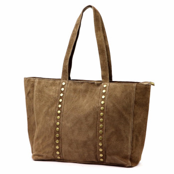 Kožená kabelka Luka mokka KZ2259812