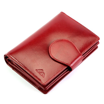 Dámská kožená peněženka EL FORREST červená KZ2259245