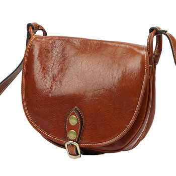 Kožená kabelka Florence hnědá KZ2260564