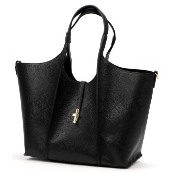 Kožená kabelka Luka černá KZ2260622