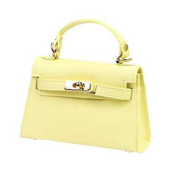 Kožená kabelka Luka žlutá KZ2260765