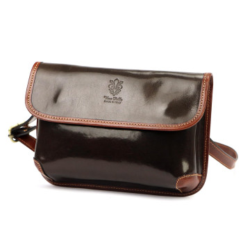 Kožená kabelka Florence hnědá KZ2260771