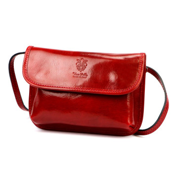 Kožená kabelka Florence červená KZ2260776