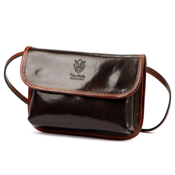 Kožená kabelka Florence hnědá  KZ2260777