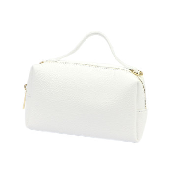 Kožená kabelka Luka bílá KZ2260872