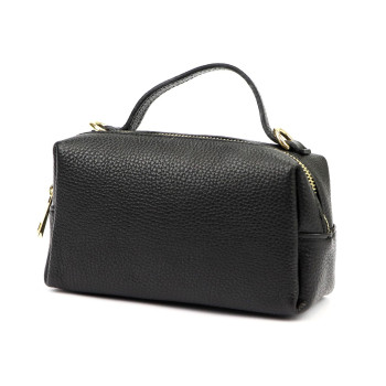 Kožená kabelka Luka černá KZ2260873