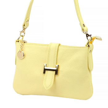 Kožená kabelka Luka žlutá KZ2260856