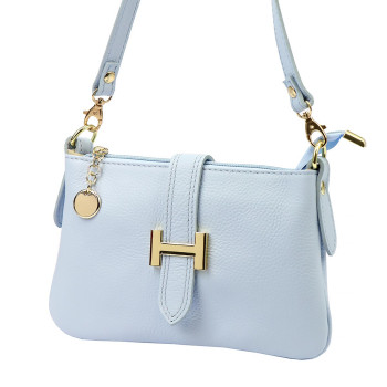 Kožená kabelka Luka modrá KZ2260857