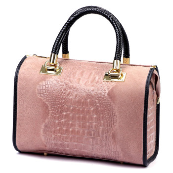 Kožená kabelka Luka růžová KZ2261030