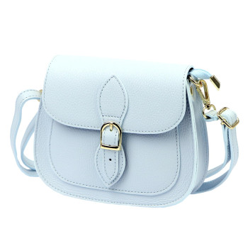 Kožená kabelka Luka modrá KZ2261213