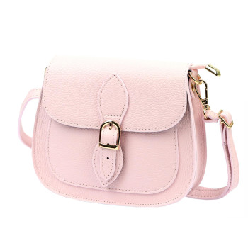 Kožená kabelka Luka růžová KZ2261215