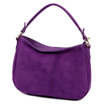 Kožená kabelka Luka fialová KZ2261269