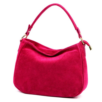 Kožená kabelka Luka fuchsiová KZ2261268