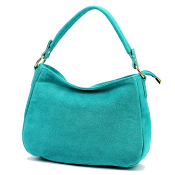 Kožená kabelka Luka tyrkysová KZ2261270