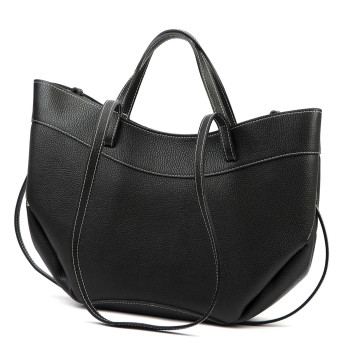 Kožená kabelka Luka černá KZ2260991