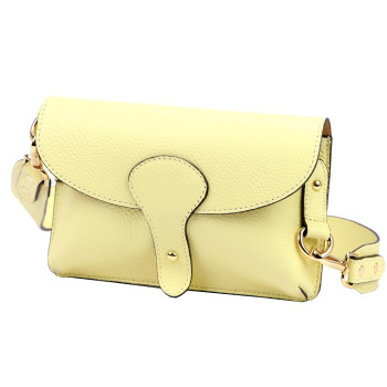 Kožená kabelka Luka žlutá KZ2261085
