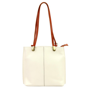 Kožená kabelka Florence creama béžová KZ2261319