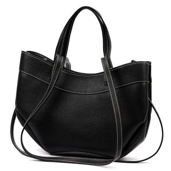 Kožená kabelka Luka černá KZ2260990