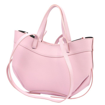 Kožená kabelka Luka růžová KZ2261324