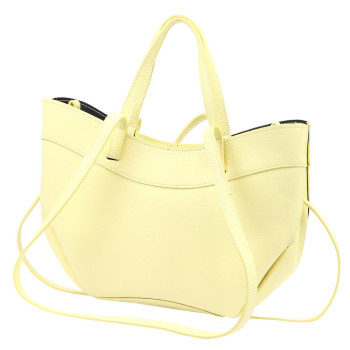 Kožená kabelka Luka žlutá KZ2261325