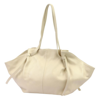 Kožená kabelka Luka béžová KZ2261284