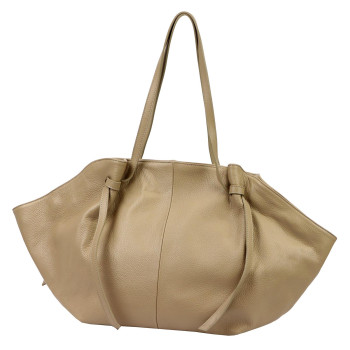 Kožená kabelka Luka béžová KZ2261285