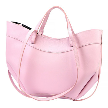 Kožená kabelka Luka růžová KZ2261331