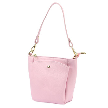 Kožená kabelka Luka růžová KZ2260913