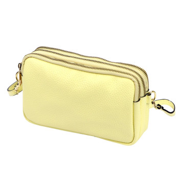 Kožená kabelka Luka žlutá KZ2261107