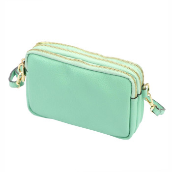 Kožená kabelka Luka zelená KZ2261110