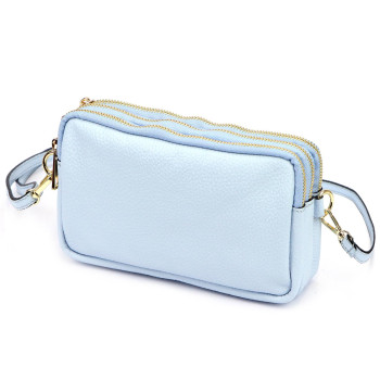 Kožená kabelka Luka modrá KZ2261111