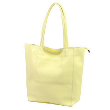 Kožená kabelka Luka žlutá KZ2261023