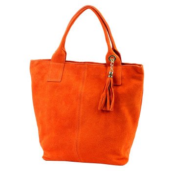 Kožená kabelka Luka oranžová KZ2261279