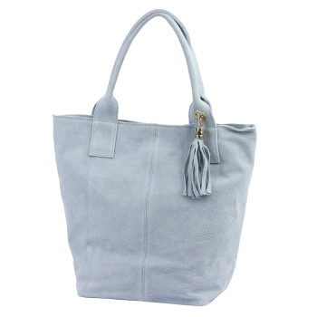 Kožená kabelka Luka modrá KZ2261274