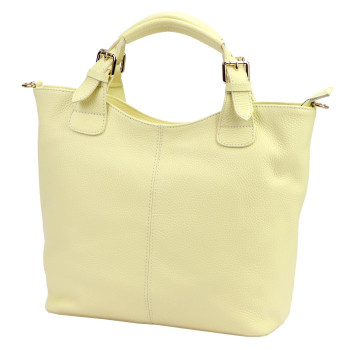 Kožená kabelka Luka žlutá KZ2261436