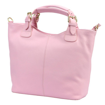 Kožená kabelka Luka růžová KZ2261437